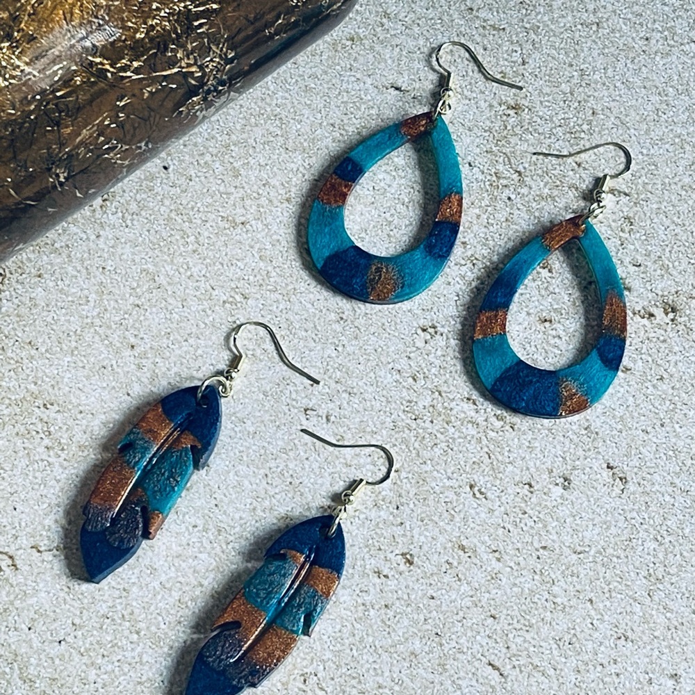 Beautiful handmade fashion earrings